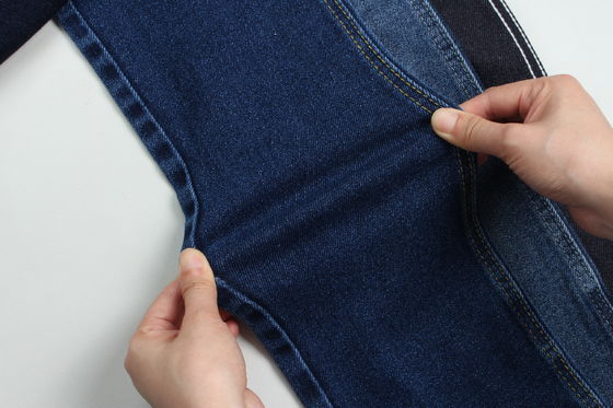 11.5 Eenmalig katoen polyester spandex comfort stretch denim stof voor jeans