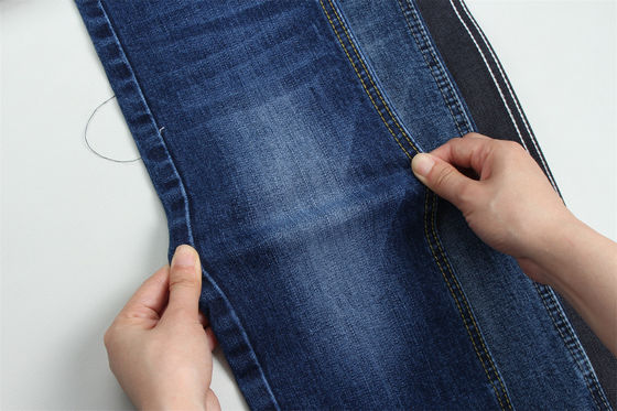 12 oz super zware denim stof voor man jeans mooie warp slub laag rek