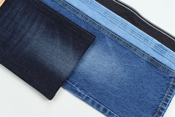 12.5oz rigide denim stof warp slub voor merk jeans 100% katoen super donkerblauw
