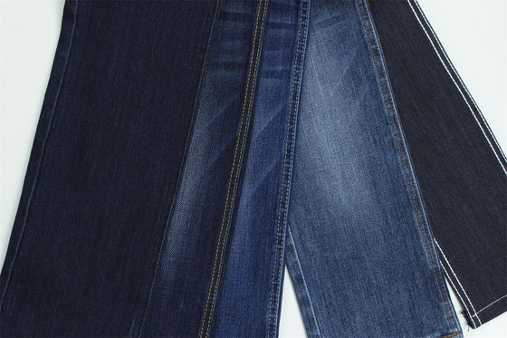 Sanforiseren Speciaal Geweven Katoen Polyester Spandex Slub Stretch Denim Stof