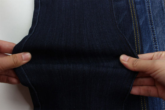 Sanforiseren Speciaal Geweven Katoen Polyester Spandex Slub Stretch Denim Stof