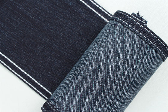 Speciaal geweven kruis-slab stretch denim stof Breedte 62/63"