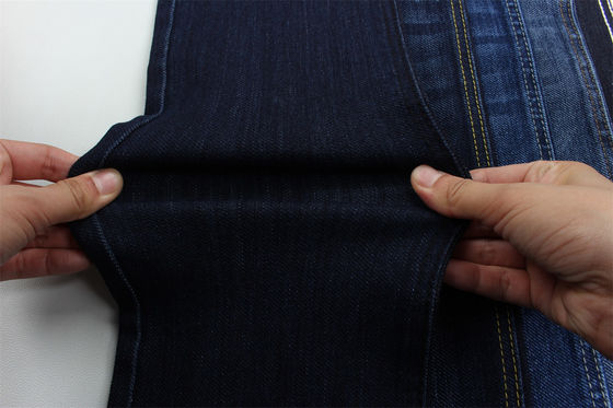 Speciaal geweven kruis-slab stretch denim stof Breedte 62/63"