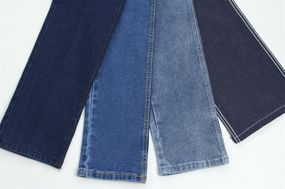 Jacquard Stretch Denim 11 oncez Full Lycra Dobby Denim Stof Voor Jeans