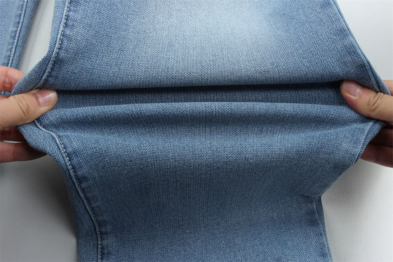 Jacquard Stretch Denim 11 oncez Full Lycra Dobby Denim Stof Voor Jeans