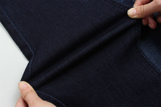 Hoge stretch jacquard denim full lycra dobby stof voor jeans breedte 58/59"