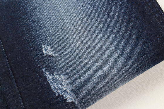 Supreme Cotton Polyester Spandex Slub Stretch Denim Stof Voor Jeans naar Zuid-Amerika