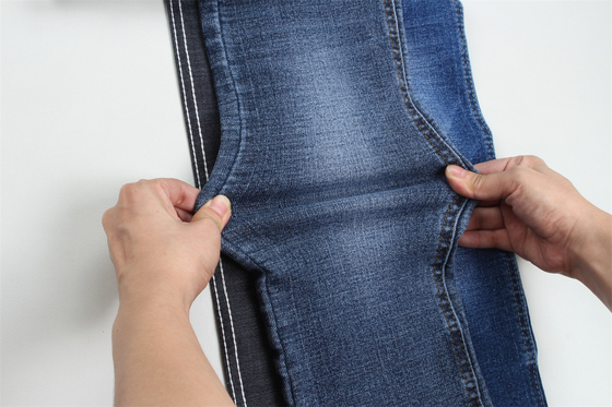 10 Oz crosshatch slub cross slub Super High Stretch Denim Stof Voor Heren Jeans of dames jeans Zuid-Amerikaanse stijl
