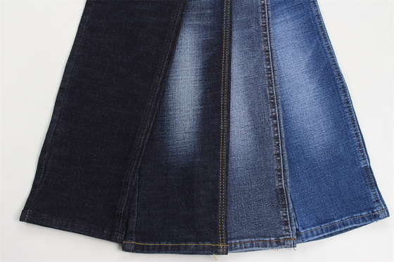 10 Oz crosshatch slub cross slub Super High Stretch Denim Stof Voor Heren Jeans of dames jeans Zuid-Amerikaanse stijl