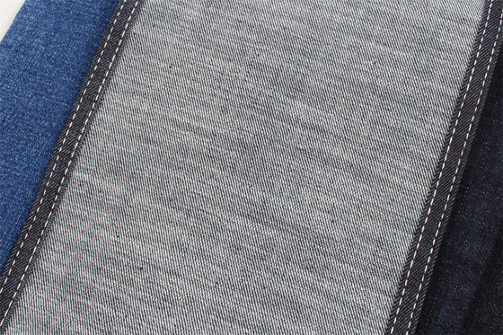 10 Oz crosshatch slub cross slub Super High Stretch Denim Stof Voor Heren Jeans of dames jeans Zuid-Amerikaanse stijl