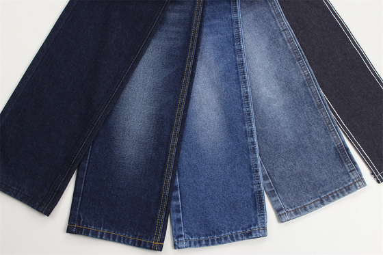 10 oz Super Blue Denim Stof Stijf 100% Katoen Voor Stijl Jeans Boy Friend Stijl Zacht Handgevoel Dames Jeans Zomer In De Aanbieding