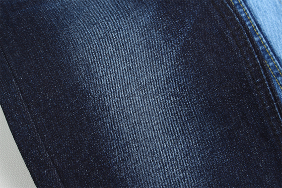 12.5oz 100% katoenen denimstof voor jeans, 424 gram, donkerblauw