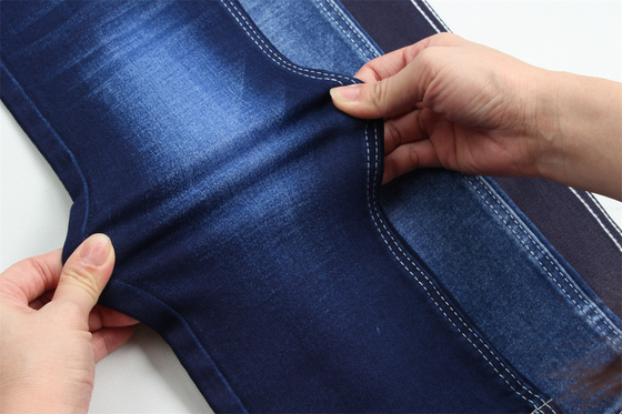 11.5 oz Super Stretch Satin Denim Stof voor vrouwen Jeans