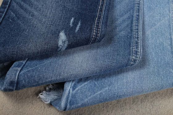 100% Cotton Denim Fabric with 3/1 Right Hand Twill and 10 X 10 Construction for Jeans in 58/60" Width