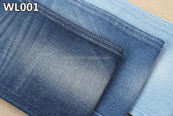 Cotton Polyester Denim 72 Inches Breed Denim Stoffen
