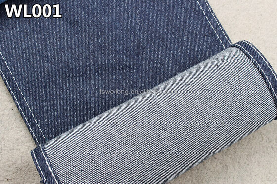 Cotton Polyester Denim 72 Inches Breed Denim Stoffen