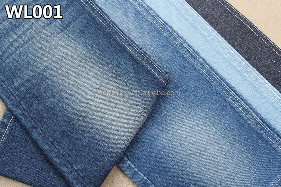 Cotton Polyester Denim 72 Inches Breed Denim Stoffen