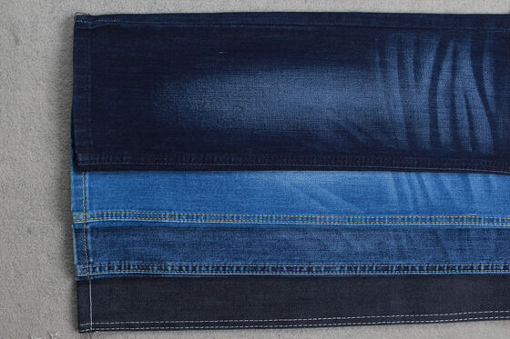 12oz 100% katoenen jeans met kruisluik, Sanforizing jeans stof.