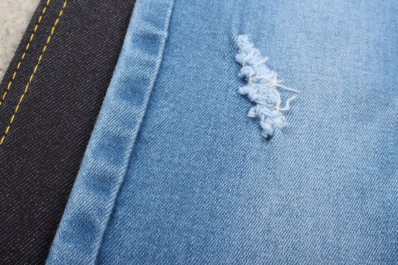 Rek Organische Katoenen Denimstof