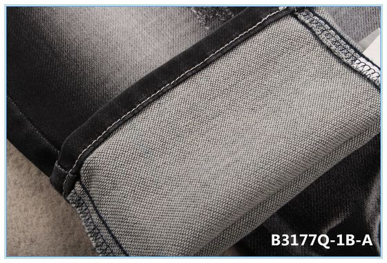 9,5 Oz van het Zwavel de Zwarte Ruwe Denim Stoffen