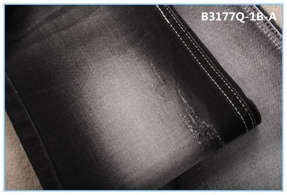 9,5 Oz van het Zwavel de Zwarte Ruwe Denim Stoffen