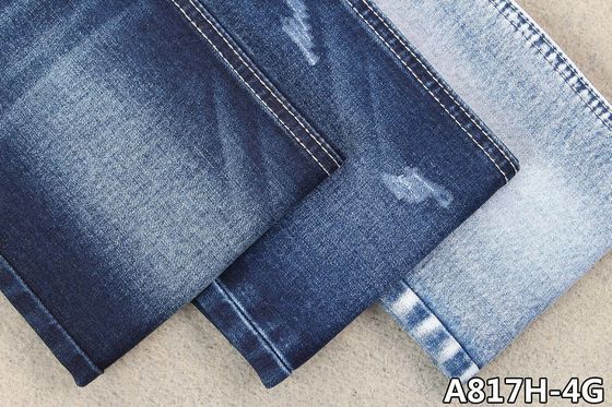 Goede prijs 11.2oz het Blauw die van de de Stoffenindigo van het rekdenim Jeans met OA-Garen Sanforizing online