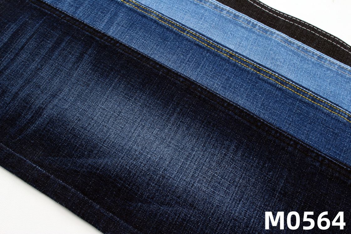 Cross Slub Style Stretch Denim Stof