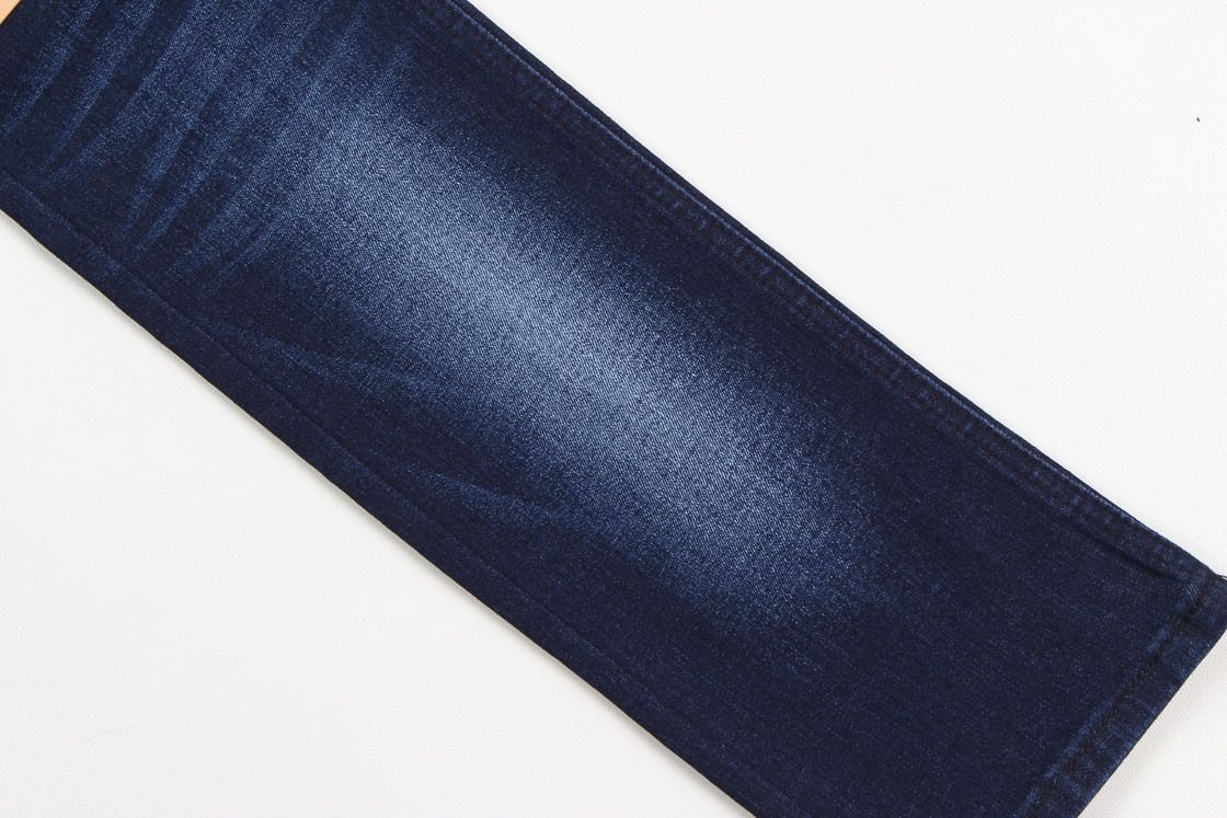 Groothandel 10,9 Oz Warp Slub High Stretch geweven denim stof voor jeans