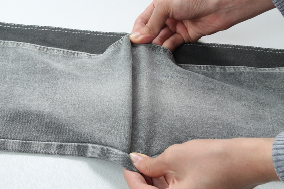 Green Color Denim Fabric For Fashionable Apparel