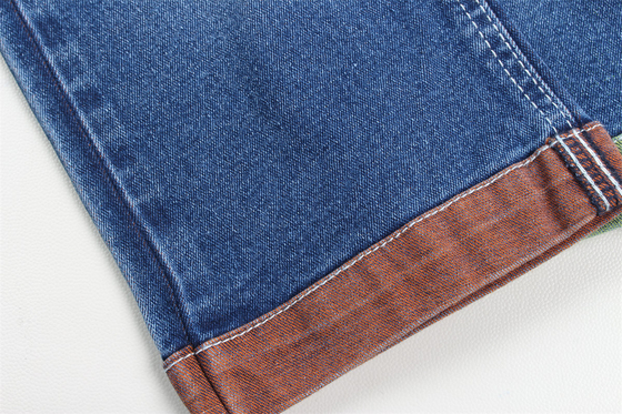 Wholesale 10 Oz Colorful Backside Woven Denim Fabric For Jeans