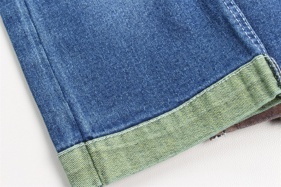 Wholesale 10 Oz Colorful Backside Woven Denim Fabric For Jeans
