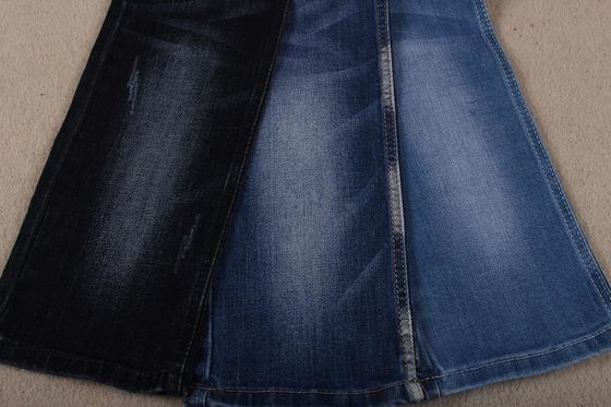 Goede prijs 67% van het katoenen 28% van de de Reklont Polyester3% Rayon 2% Spandex het Denimstof voor Mensenjeans online