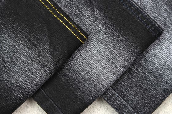 Goede prijs De zwarte Stof 9OZ van het Achtereind Zuivere Zwarte Denim voor Jeans het Maken online