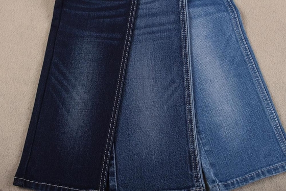 Van de katoenen Donkerblauwe het Denimstof 58/59 van Spandex Polyesterviscose“
