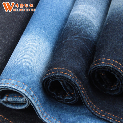 Van de Rekjeans van Supplexlycra de Stoffen Zware Donkerblauwe Kleur