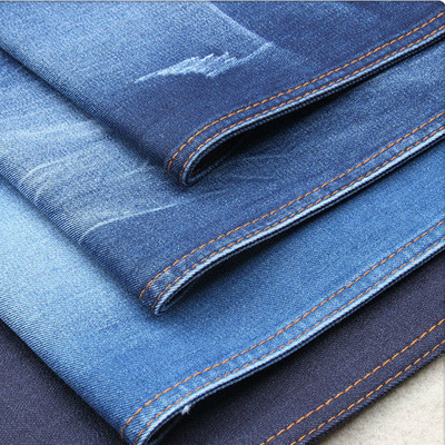 67% van het katoenen 30% de Stoffentextiel Polyester3% Spandex RT Materiële Denim
