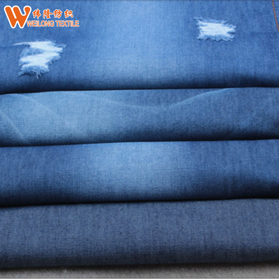 Van het het Ontwerpkledingstuk van Turkije het Denimstof 70%Cotton 28%Polyester 2%Spandex van Stocklot