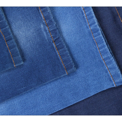 De indigo drukte het Organische Katoen 2% Spandex van de Denimstof 98% voor Kledingstuk