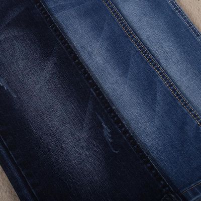 Goede prijs Van katoenen van het de Keperstofdenim Polyesterspandex de Rechtse Stof 10.5oz 3/1 online