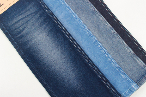 OEM 343gsm Ruwe Denimstof 160cm Volledige Breedte Donkerblauwe Schaduw