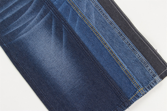 Sanforizing 2/1 Rechterhand Denim Stof Voor Hemd 7.5 Oz 100% Katoen Donkerblauw