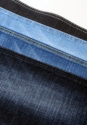 Goede prijs 10.5 oz Donkerblauw katoen/polyester/spandex stretch denim stof voor jeans online