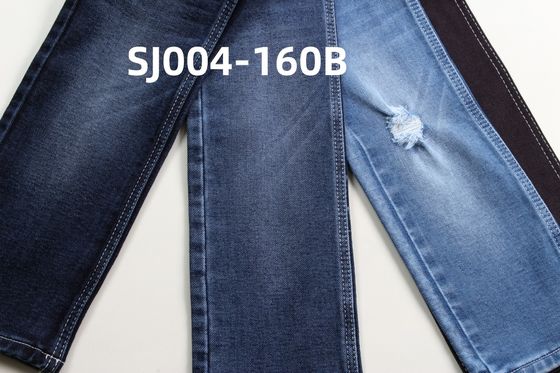 Goede prijs 12 oz donkerblauw high stretch geweven denimstof voor jeans online