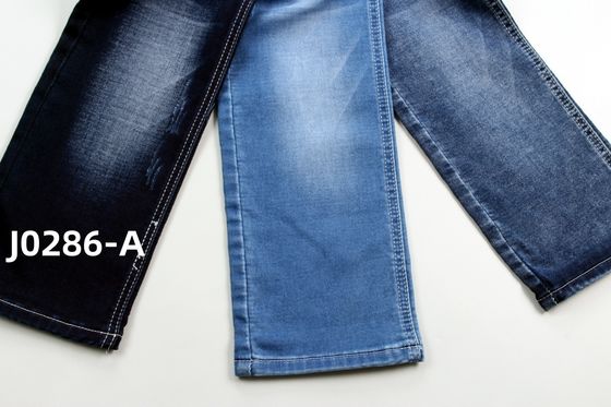 Goede prijs Groothandel 10 oz Blauw Stretch Speciaal Weven Denim Stof Voor Jeans online