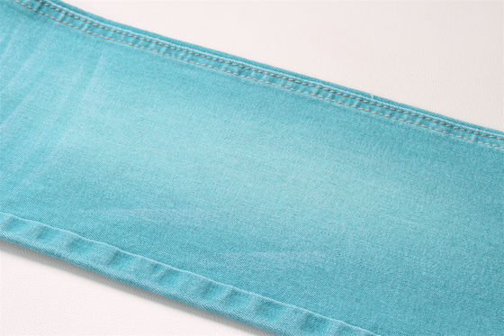 Goede prijs 9 Oz Speciale groene kleur Stretch Zomer Denim Stof Jeans Stof Voor Man Lente Zomer Stijl Warm Verkopen Klaar Voor Verzending online