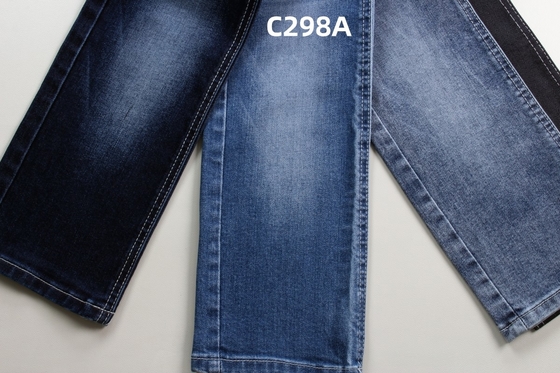 Fabrieksprijs 12 oz Stretch geweven denim stof voor jeans