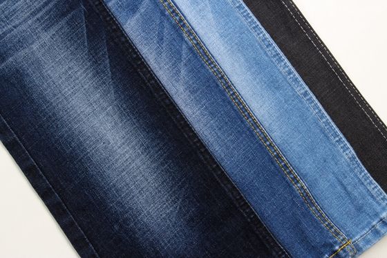 Goede prijs Groothandel van 10,5 oz kruisgesneden slub stretch denimstof voor spijkerbroeken online