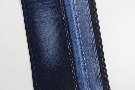 Groothandel 100% katoen donkerblauw rigide denim stoffen voor jeans