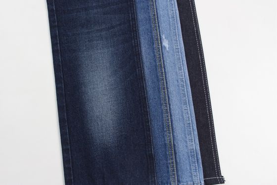 Goede prijs Groothandel 100% katoen donkerblauw rigide denimstof voor werknemers online