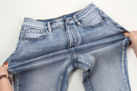 Goede prijs 180cm breedte 10 oz goedkope prijs klaargoederen denim stof fabriek voor dame jeans online